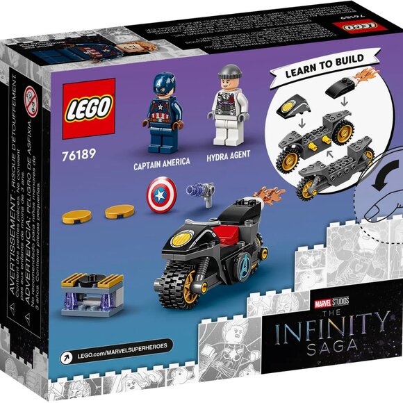 Brand New Lego Marvel Captain America and Hydra Face-Off 76189 - Picture 5 of 8
